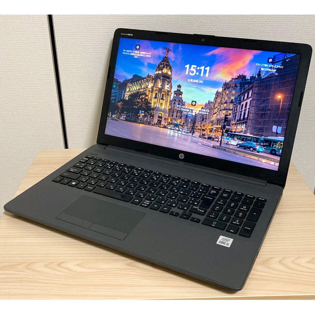 新品SSD交換済　15.6インチノートパソコン HP 250 G7