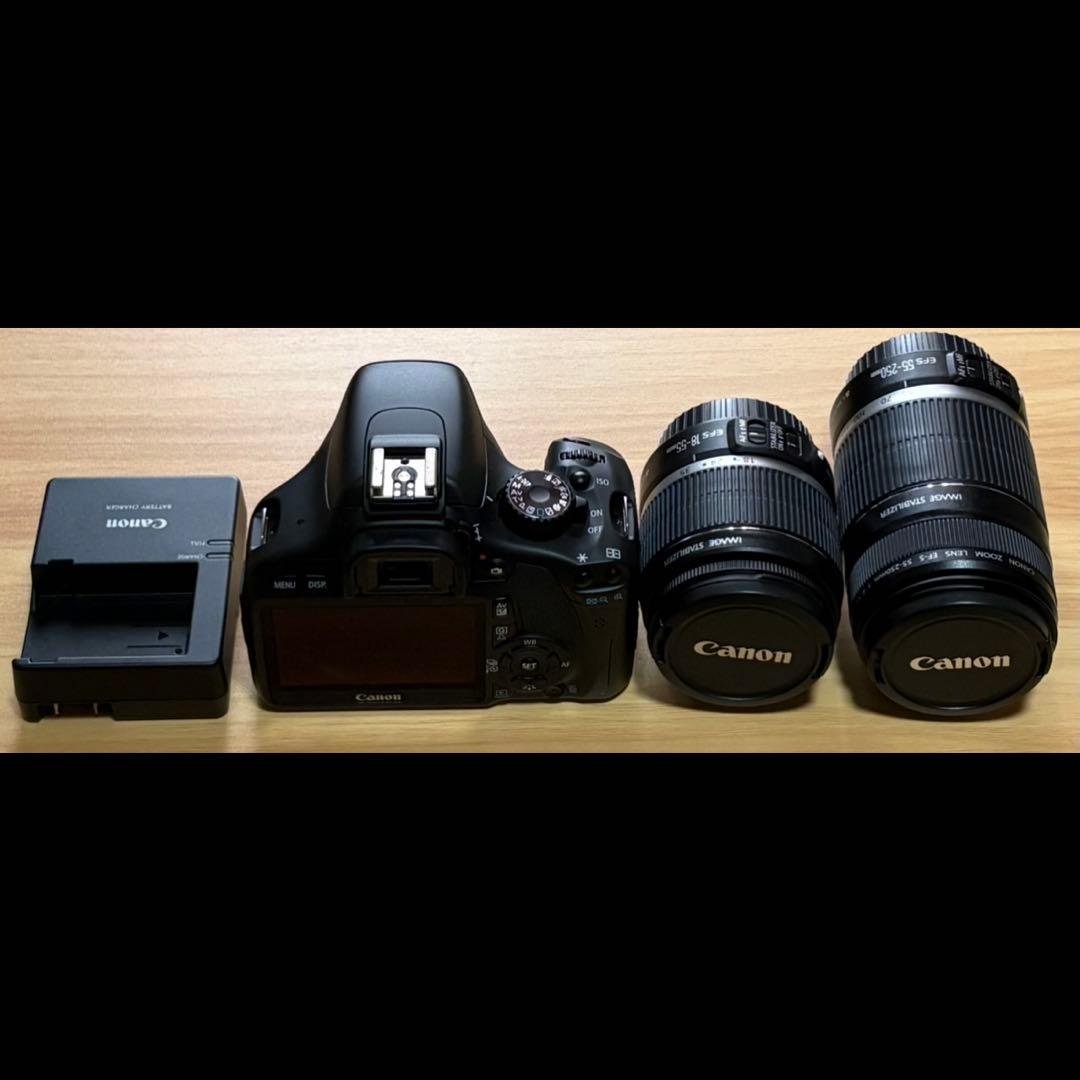 Canon EOS Kiss X4 一眼レフカメラ ダブルレンズ