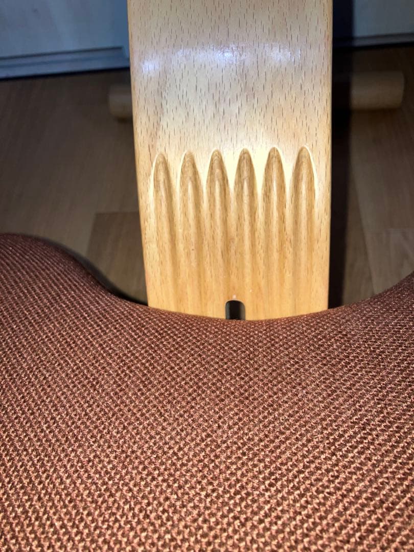 美品　バランスイージー バランスチェア リボ社 新品カバー付(ブルー)