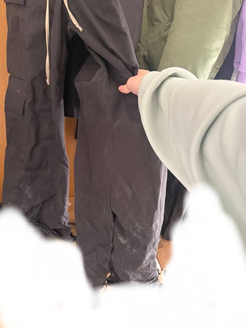 パンツ rick owens cargo belas 48