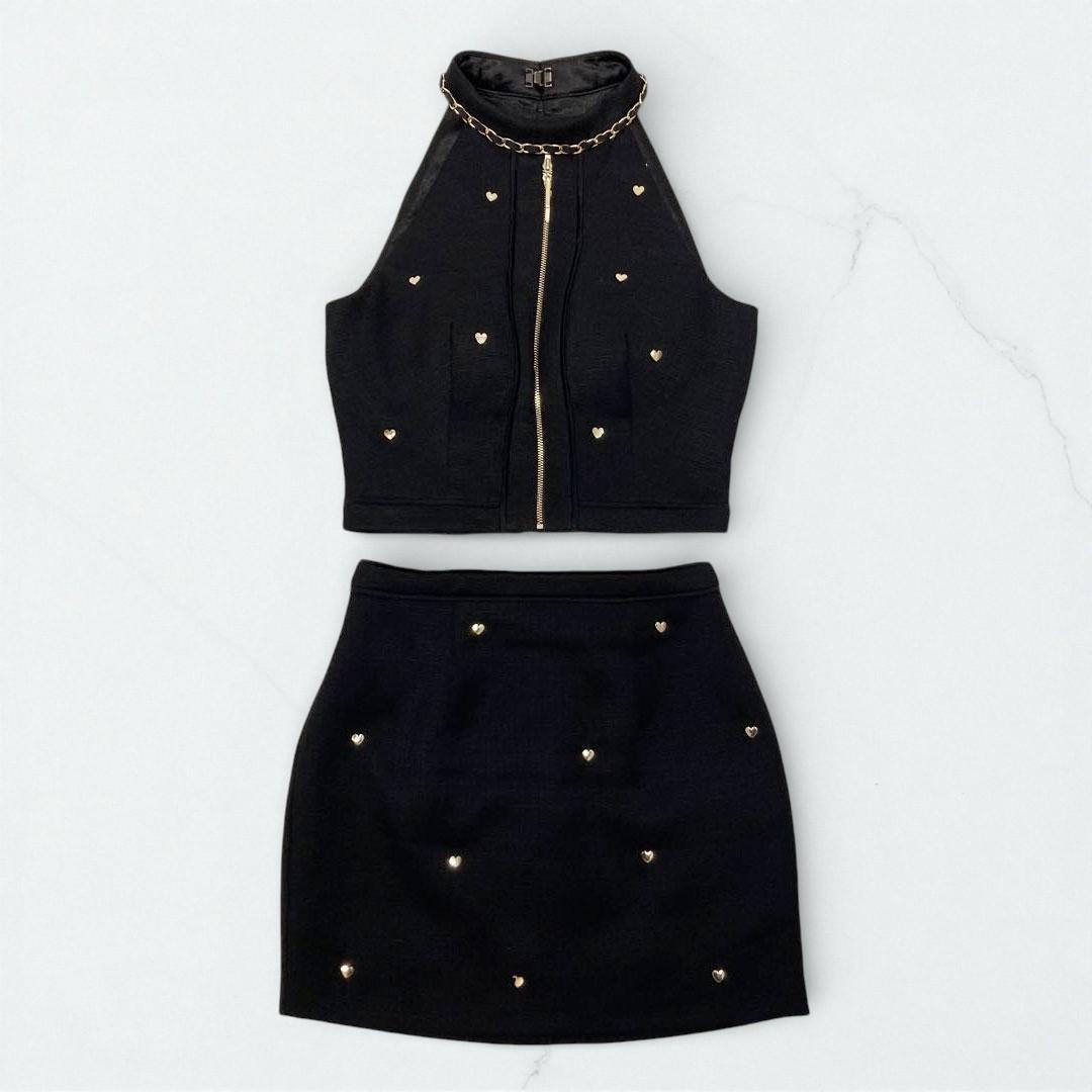 [ローブドフルール]fm3751 キャバドレス ブラック S