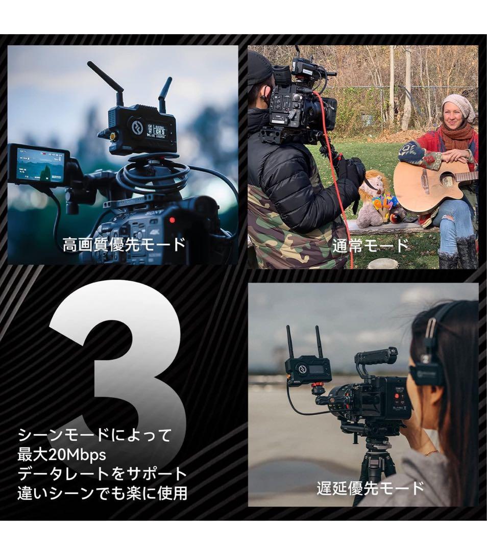 Hollyland Mars400S PRO ロリポップアンテナ、専用ケース付き