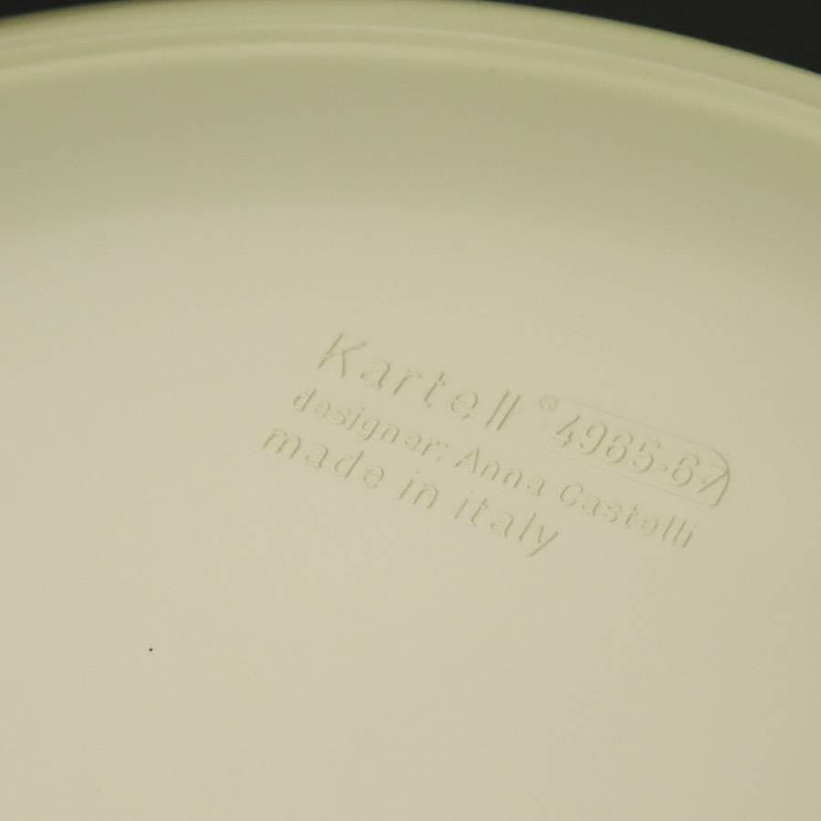 カルテル コンポニビリ ラウンドチェスト 3段 ホワイト アンナ・カステッリ2