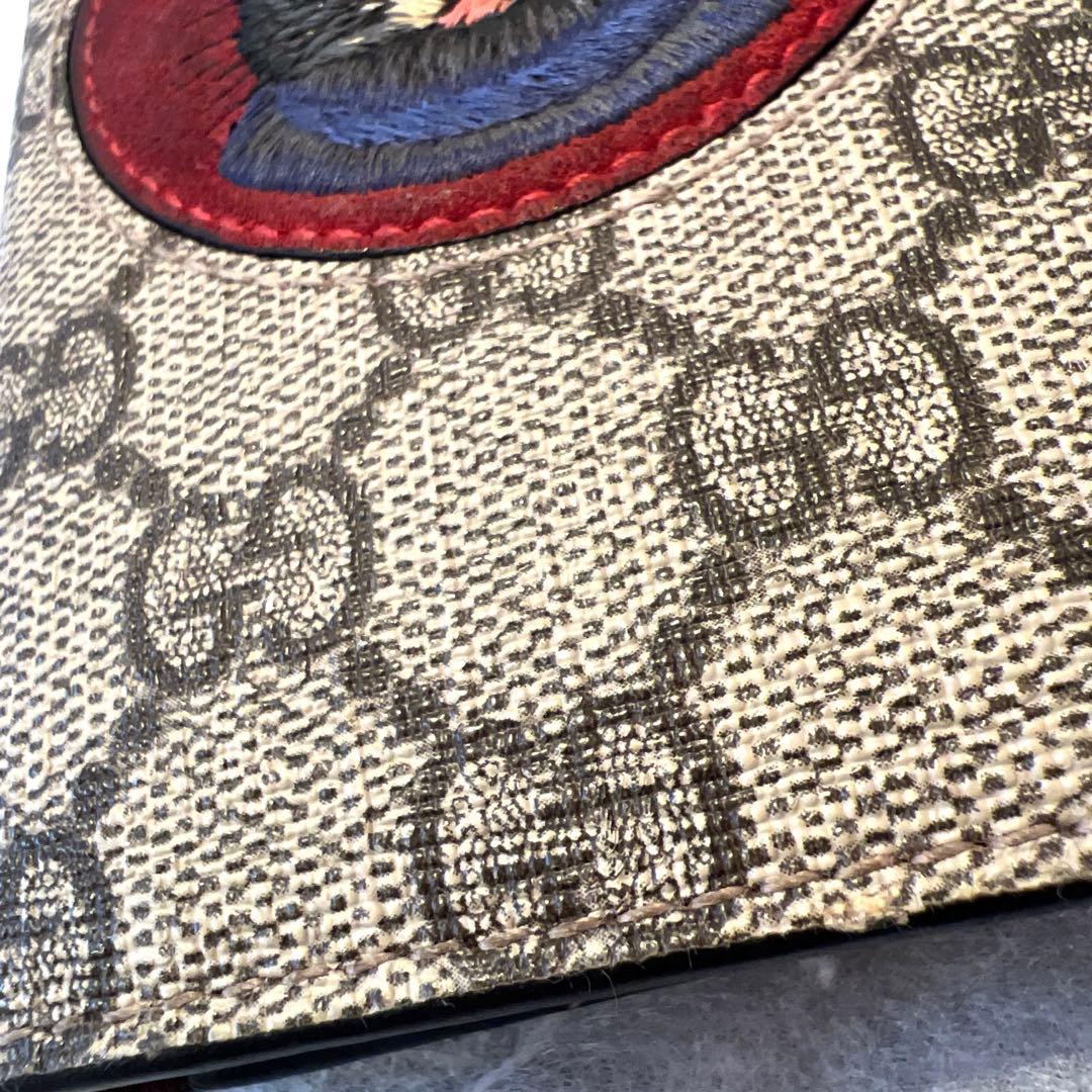 【正規品】GUCCI 手帳型ケース　iPhone7 猫