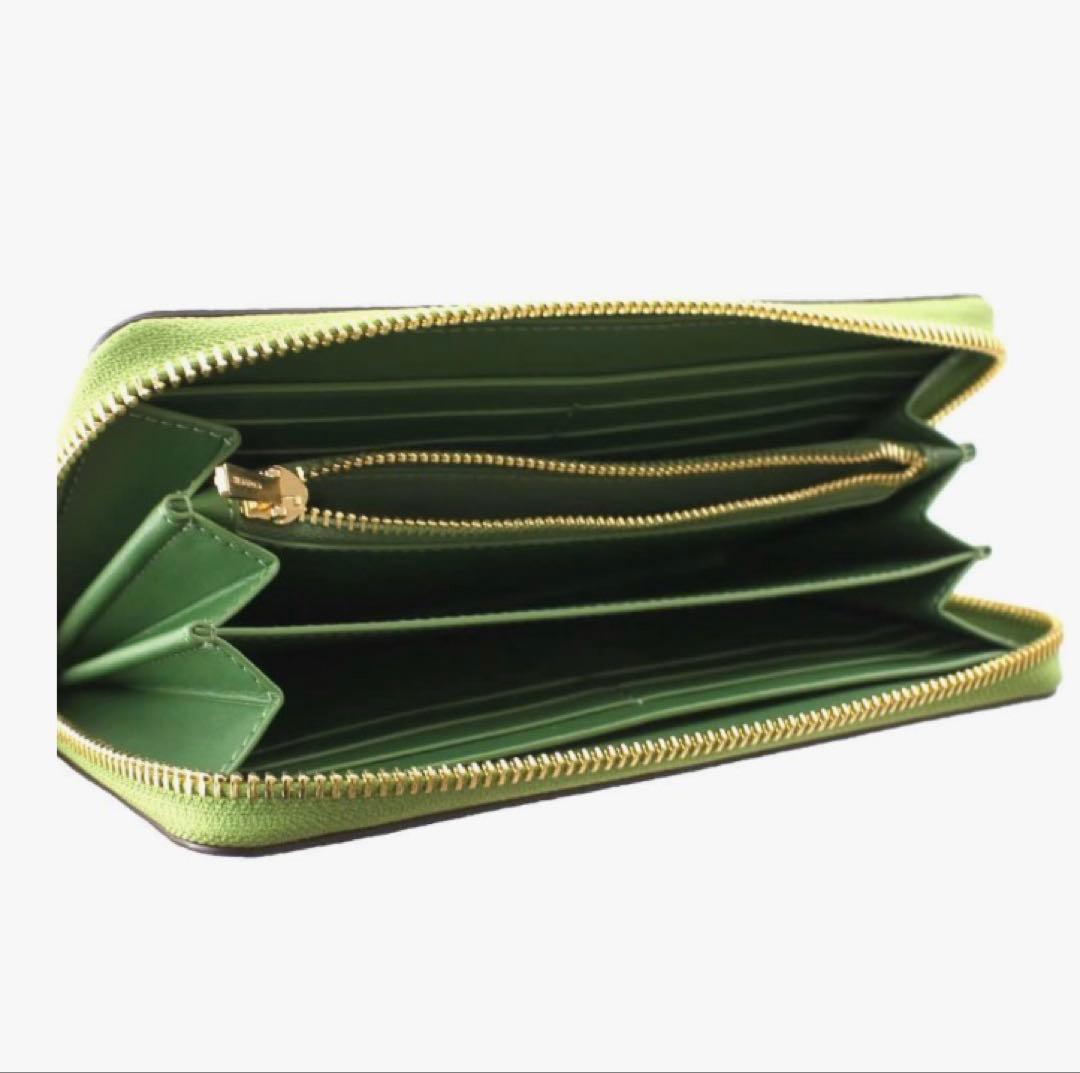 新品未開封 COACH コーチ シグネチャー 長財布　グリーン