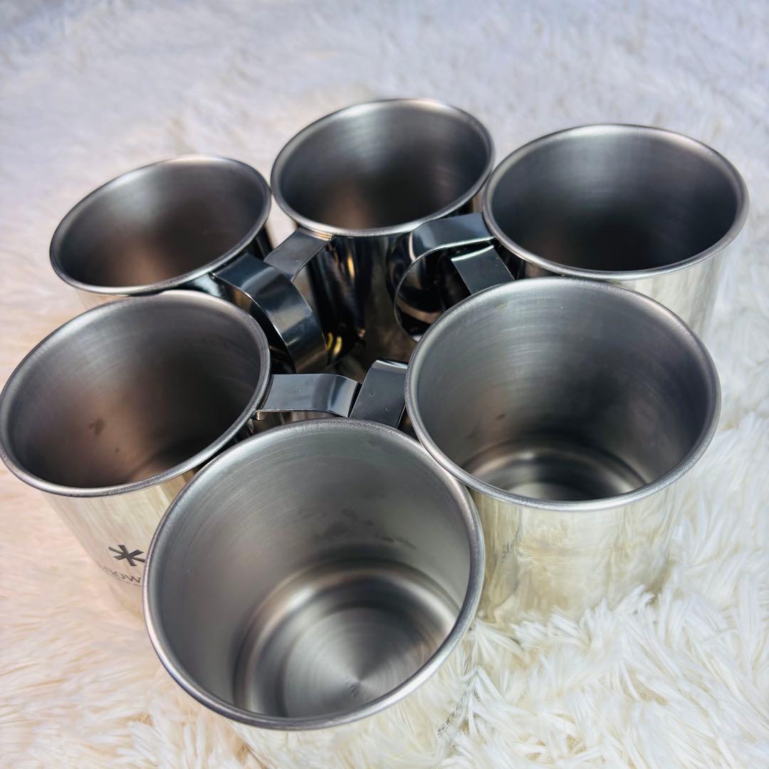 スノーピーク　ステンレスマグ　チタンマグ　8個　セット　アウトドア　廃盤