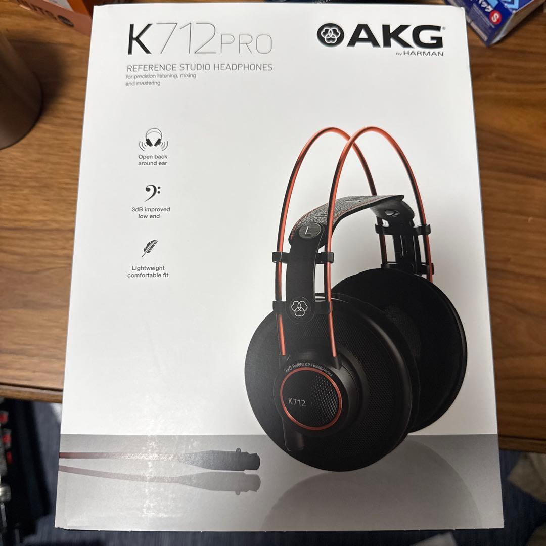 AKG K712 PRO 有線ヘッドフォン