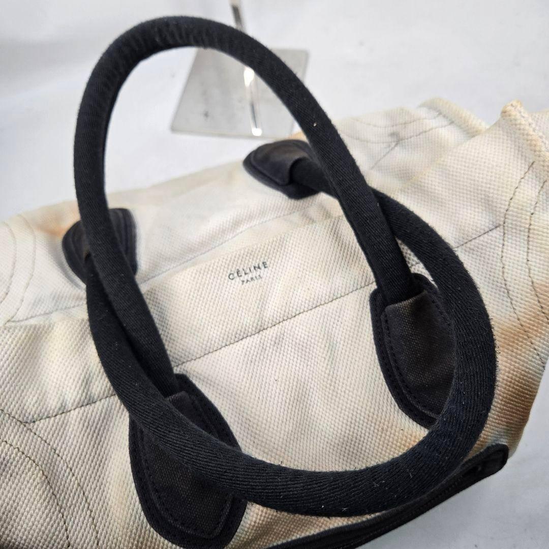 CELINE ラゲージ デニム素材 ハンドバッグ 肩掛け可能
