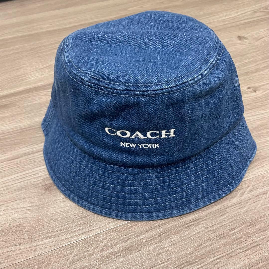 coach コーチ　デニムバケットハット