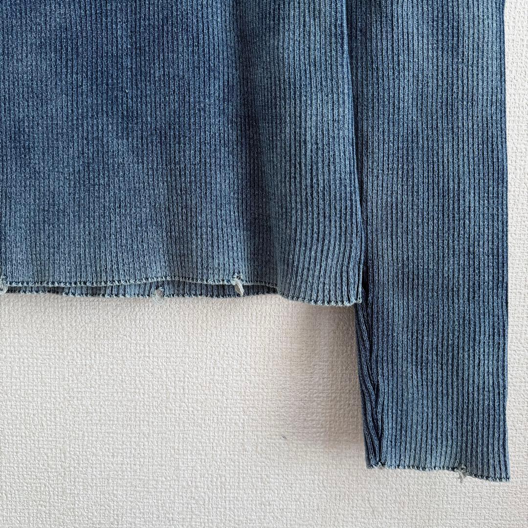 【定価8.2万・未使用】DIESEL オーバルD リブニット セーター L相当