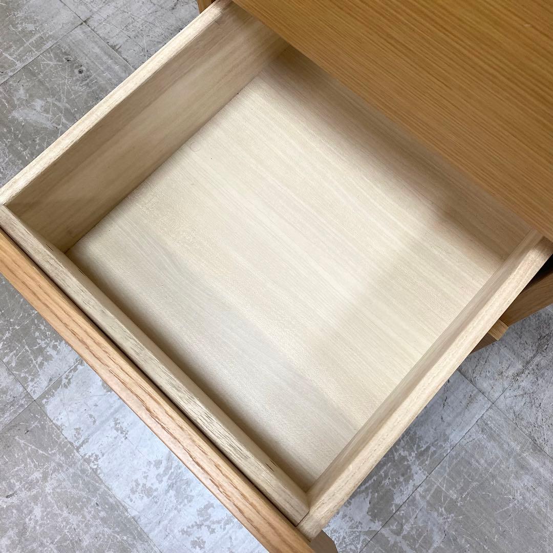 廃盤品 MUJI 無印良品 チェスト 引き出し 収納 4段 オーク材突板