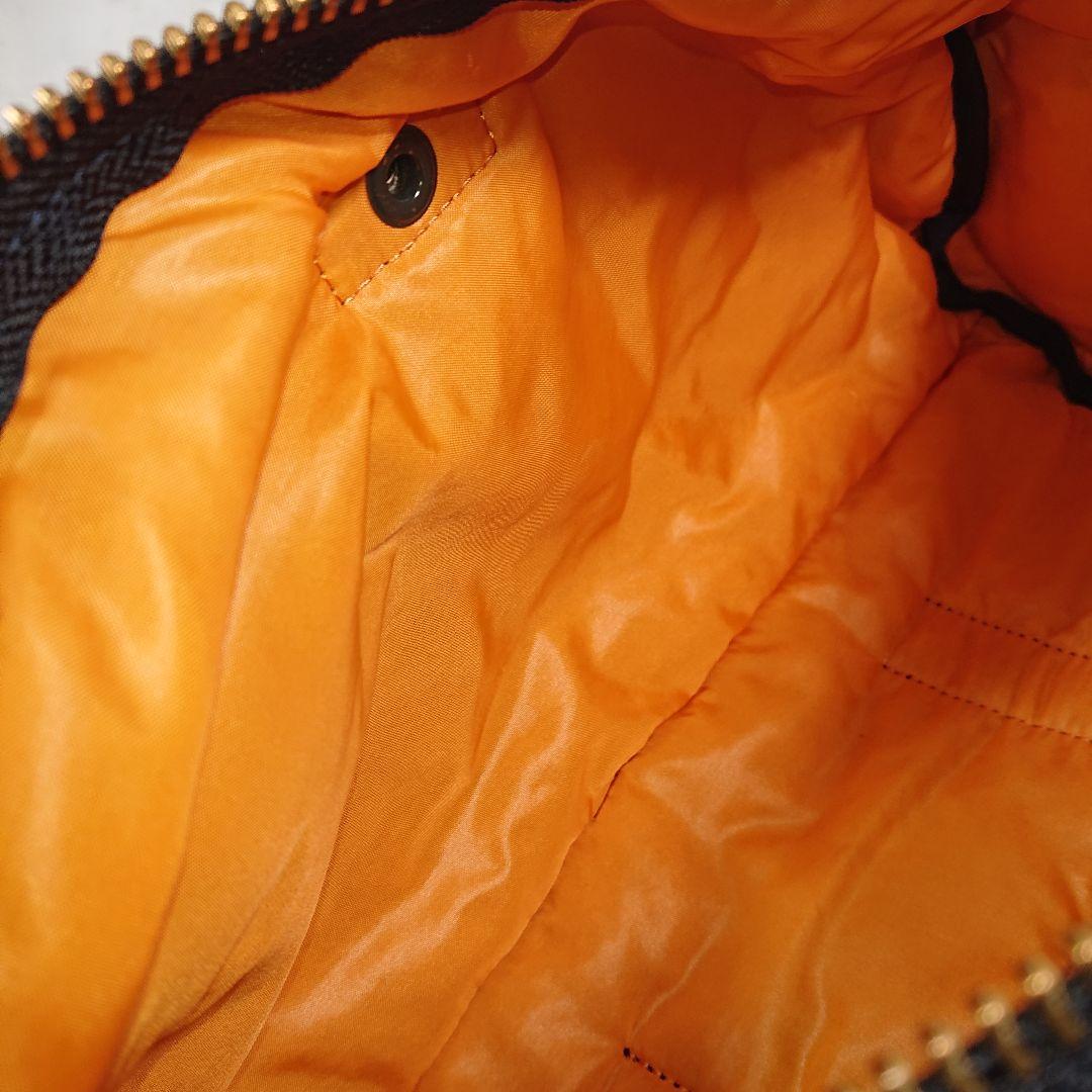 『美品』PORTER TANKER DUFFLEBAG（L）IRONBLUE