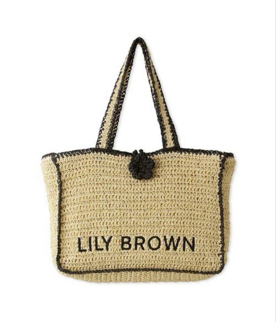 マキコ【新品未使用】LILY BROWN×MARY QUANT カゴバッグ