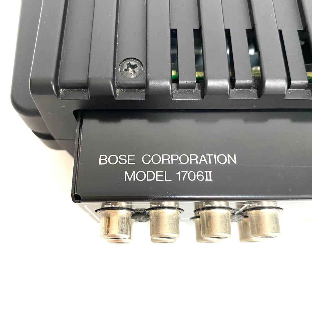 【希少】BOSE ステレオパワーアンプ 1706Ⅱ
