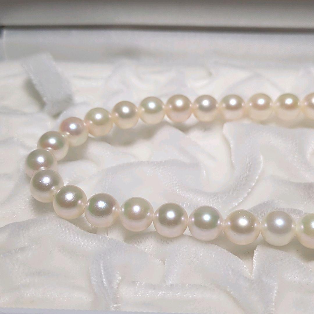 あこや真珠 ネックレス 約7.0-7.5mm 390