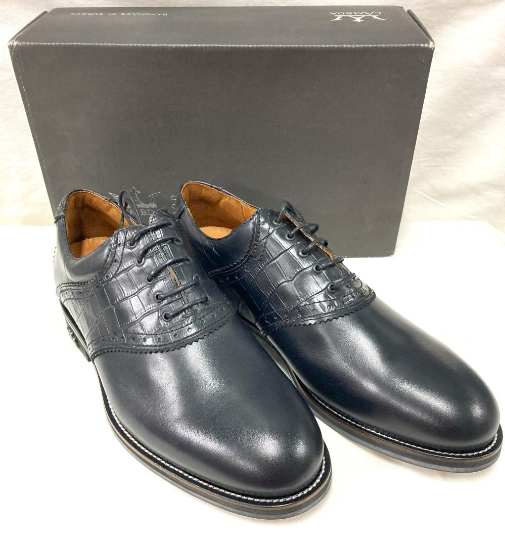 ラムダ LAMBDA　メンズ ゴルフシューズ EUR44（28.5㎝）ブラック