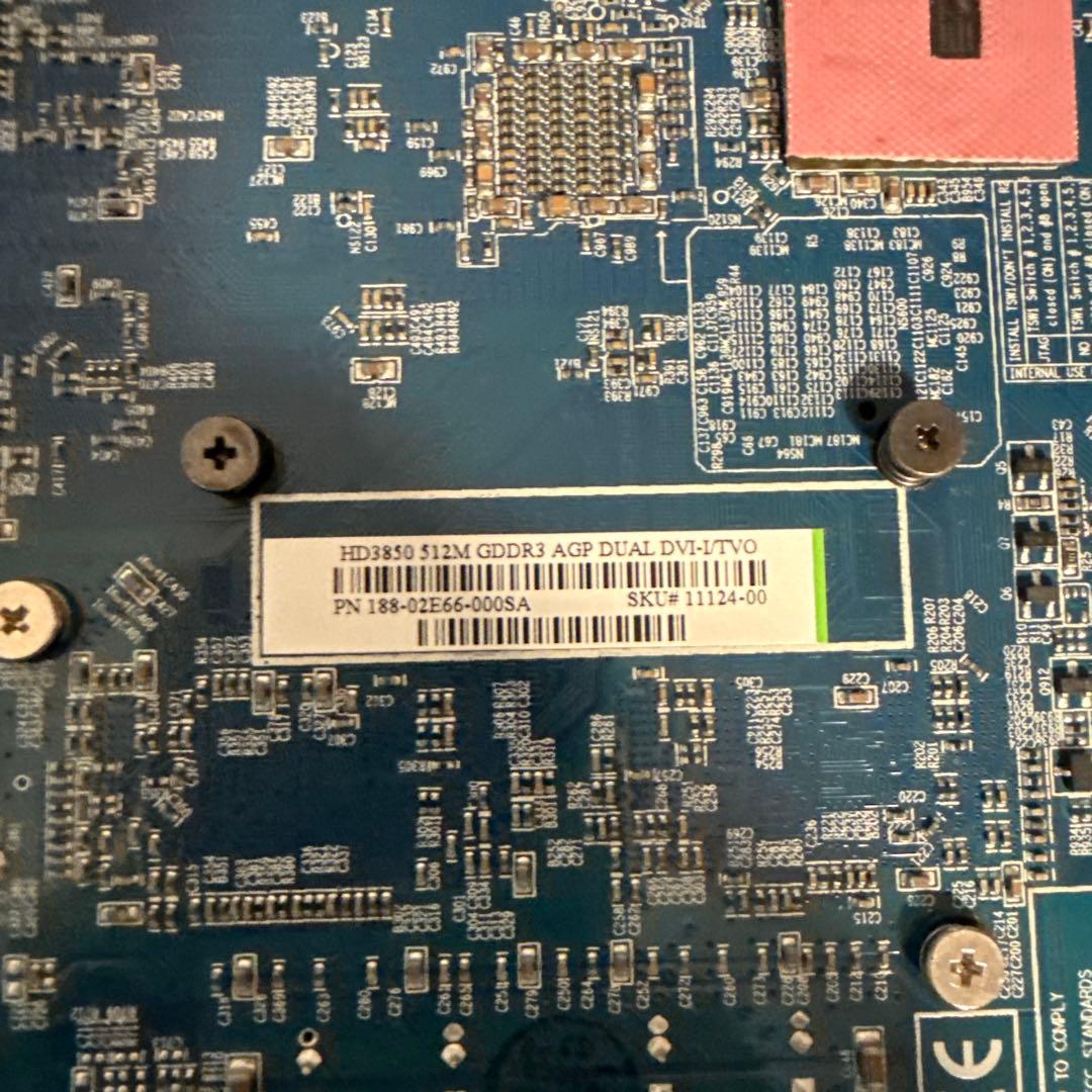 Sapphire HD 3850 グラフィックスカード 512MB　(ジャンク)