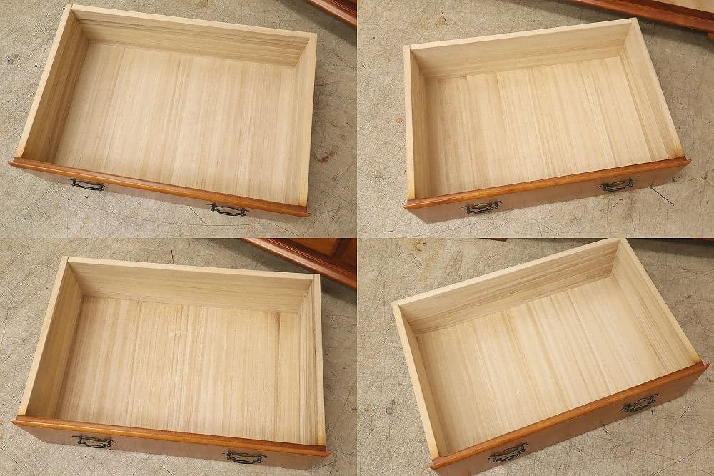 横浜ダニエル◆最高級ドレッサーチェスト・ミラー＆ワイドチェスト 62万