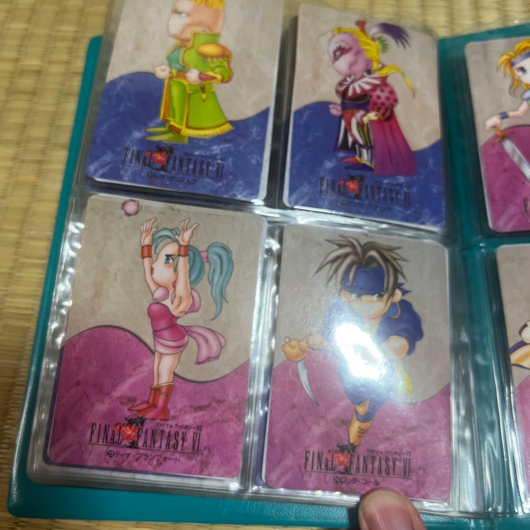 ファイナルファンタジー6 トレーディングカード カードダス
