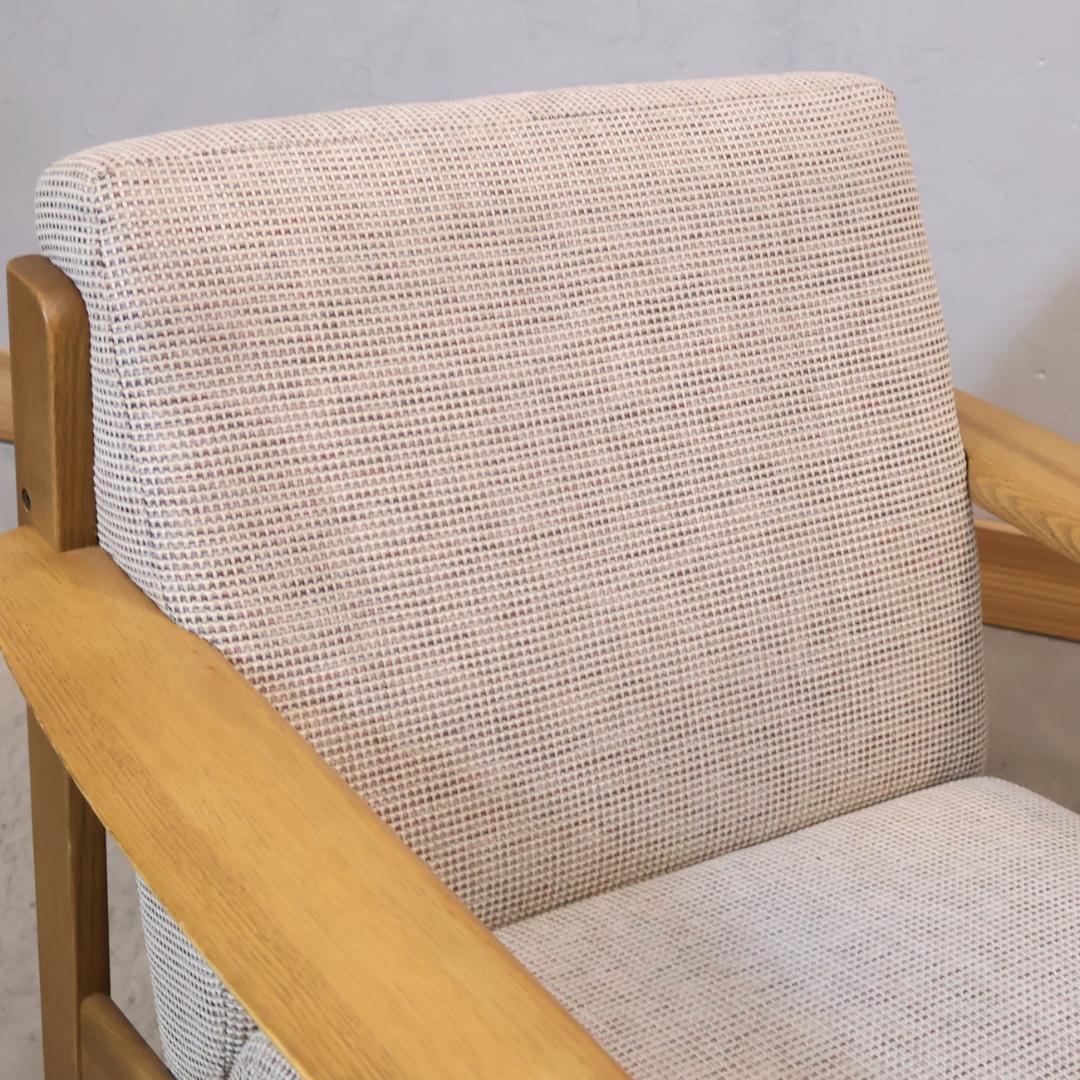 めり カリモク チターノ 1人掛けソファ Ｗ1310 シングルソファ