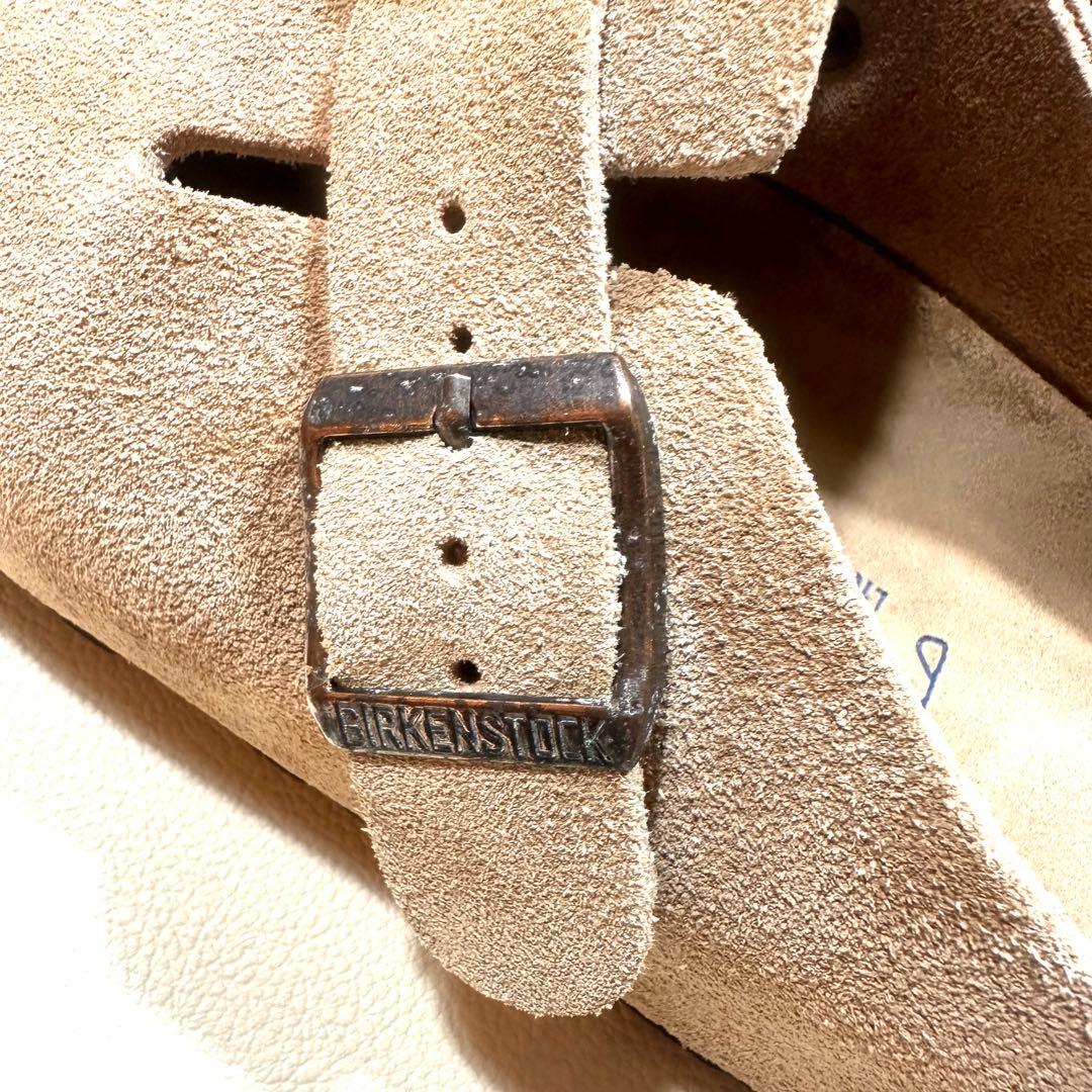 人気良品✨ビルケンシュトック 41 26.5 ボストン サボサンダル トープ