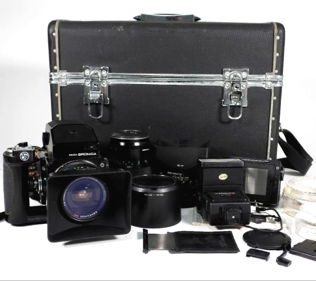 ZenzaBronicaゼンザブロニカ ETR レンズ 一眼レフ フィルムカメラ