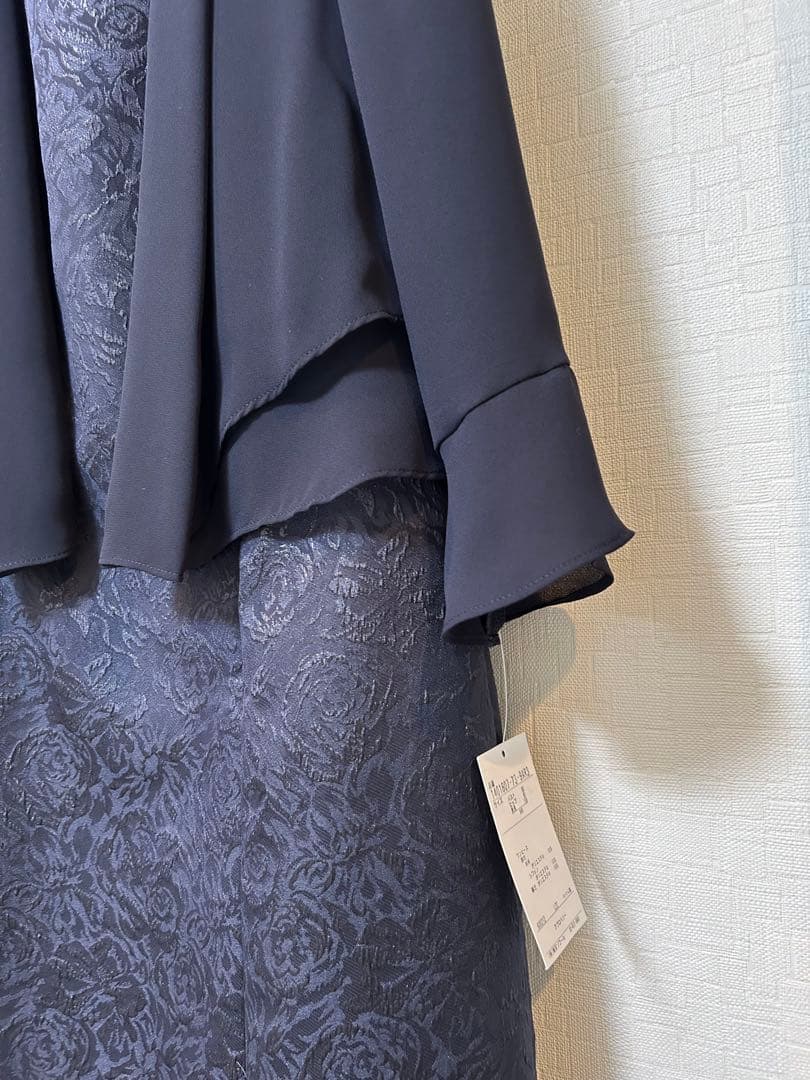 東京ソワール　マザーズドレス　ゲストドレス　カバーアップ付きワンピース9号