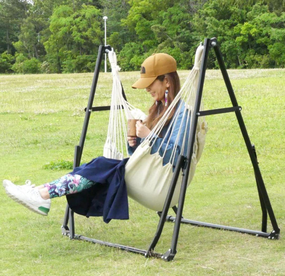 【新品未使用タグ付】 IGNIO イグニオ 3ウェイハンモック ブラック