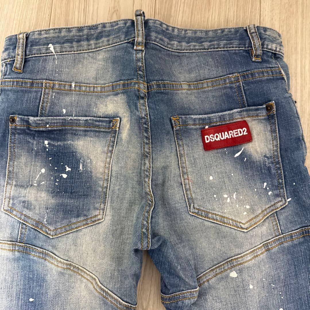 DSQUARED 2 デニムダメージジーンズ(レッドタグ付)