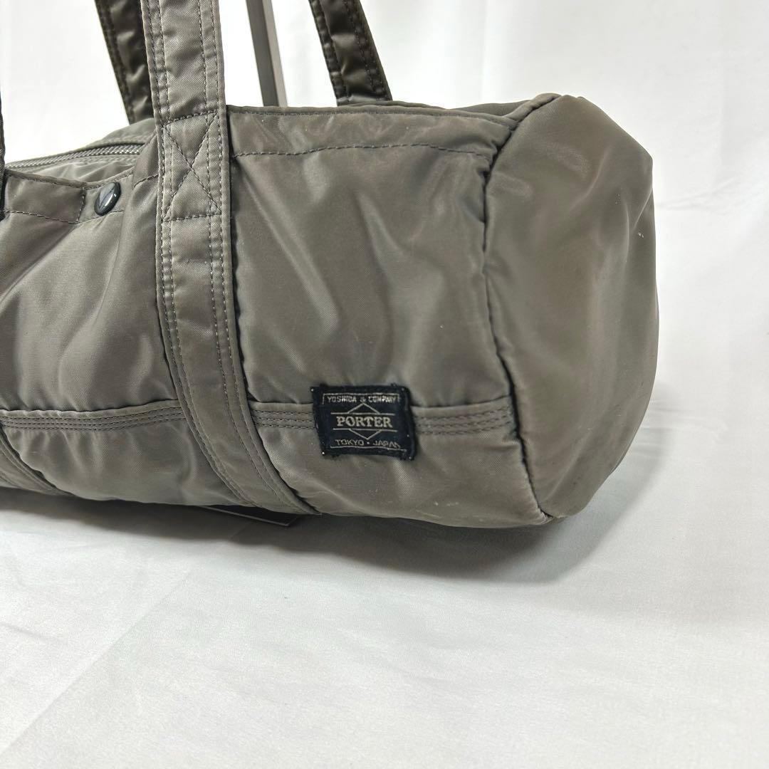 PORTER タンカー ミニボストンバッグ 筒型 肩がけ可 ハンドバッグ