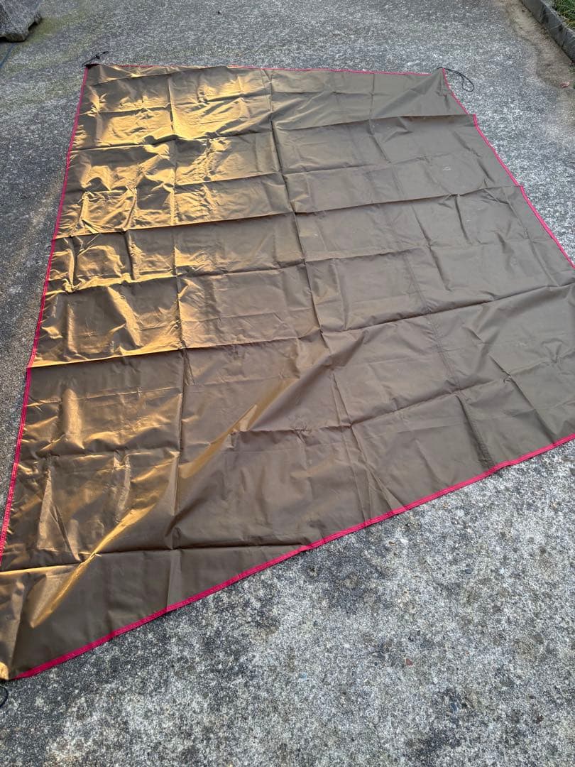 スノーピーク リビングシェルロングインナールーム　グランドシートセット②美品