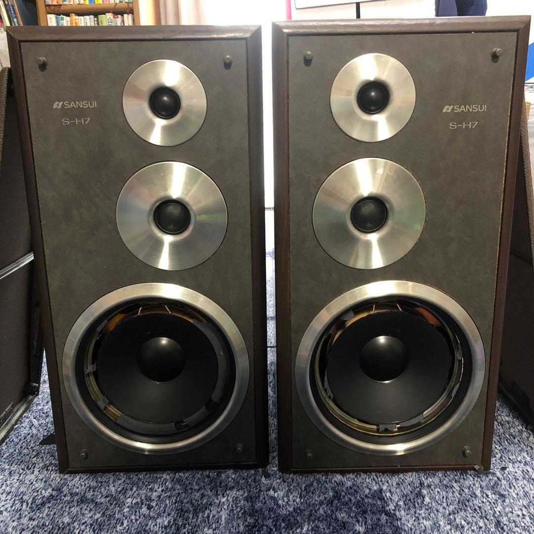 動作品　スピーカー　SANSUI S-H07