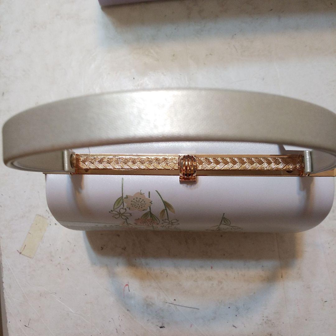 和装草履 バッグセット 留袖訪問着振袖に一輪館 新品未使用 Lサイズ ZB 93