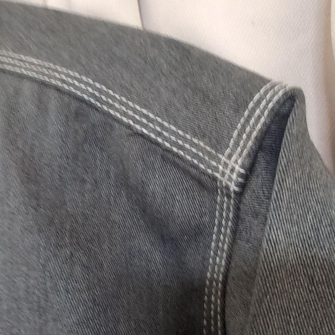 【美品】 ステューシー ディッキーズ コラボ ジャケット ロゴ グレー