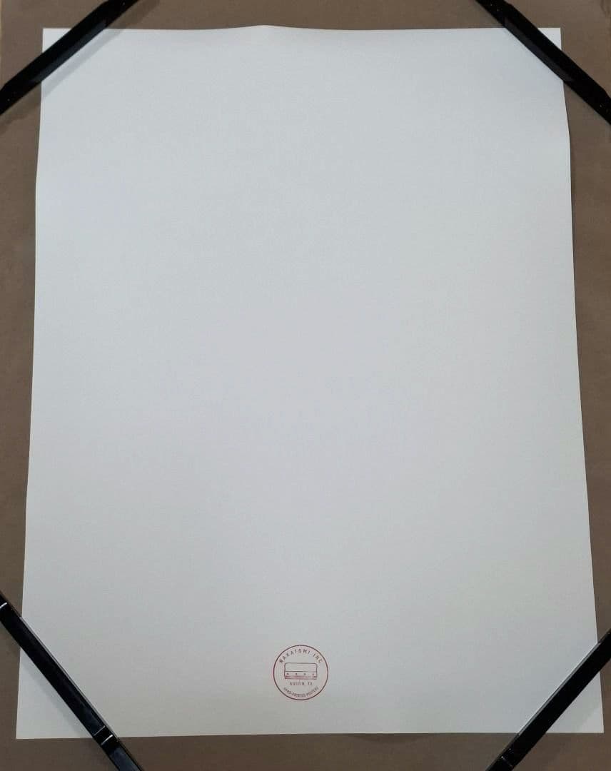 激レア 魔女の宅急便 キキ ジジ シルクスクリーン ポスター サイン入り ジブリ