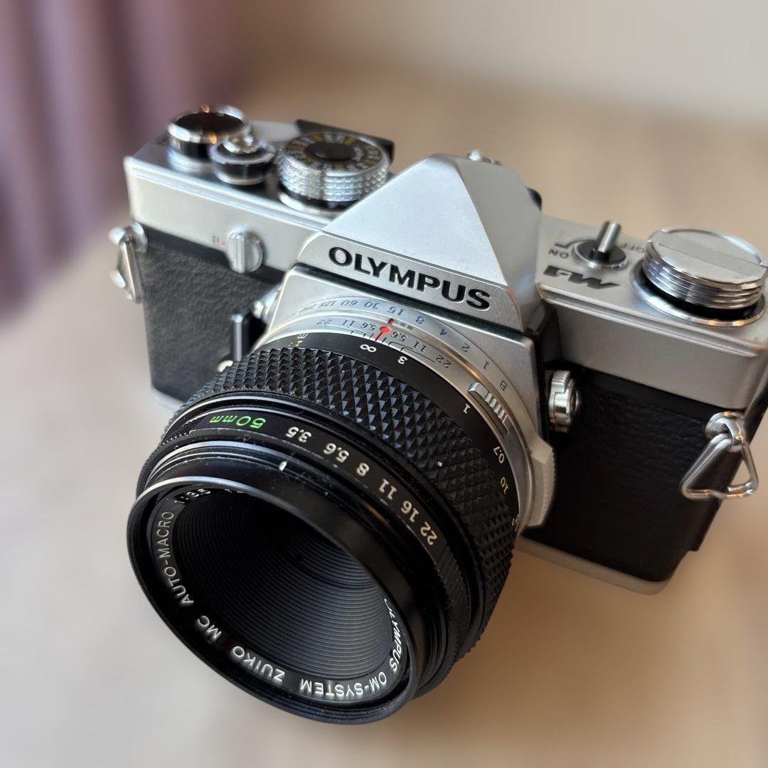 OLYMPUS オリンパスＭ1 50mm f3.5 マクロレンズ付き