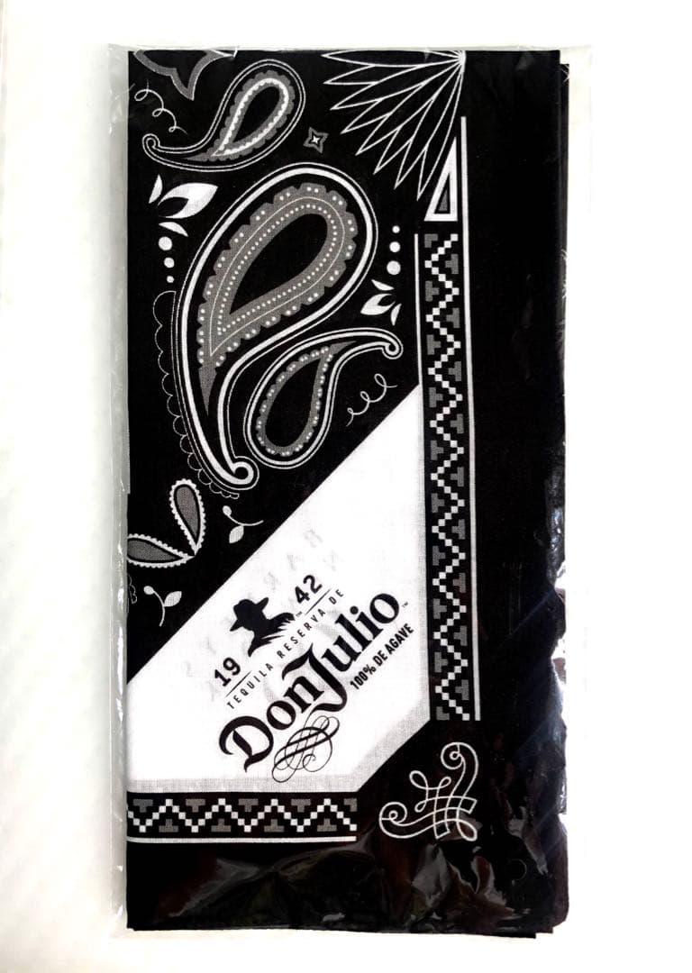 【非売品】Don Julio 1942 バンダナ（ブラック）