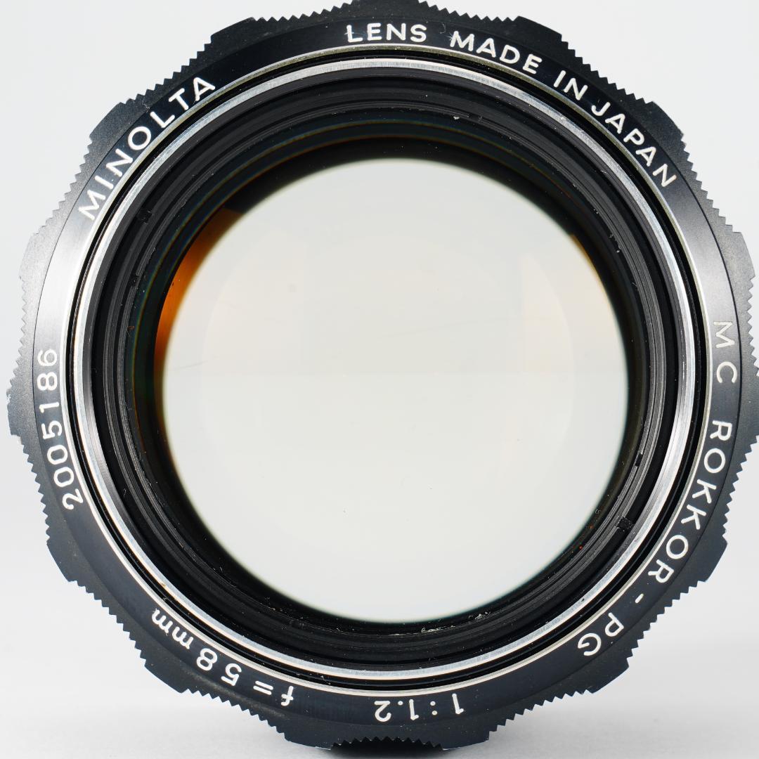 鷹の目の名玉　ミノルタ MC ROKKOR-PG 58mm F1.2 186