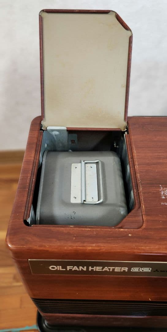 三菱ファンヒーター KD-32FTD 開放式石油ストーブ 昭和レトロ