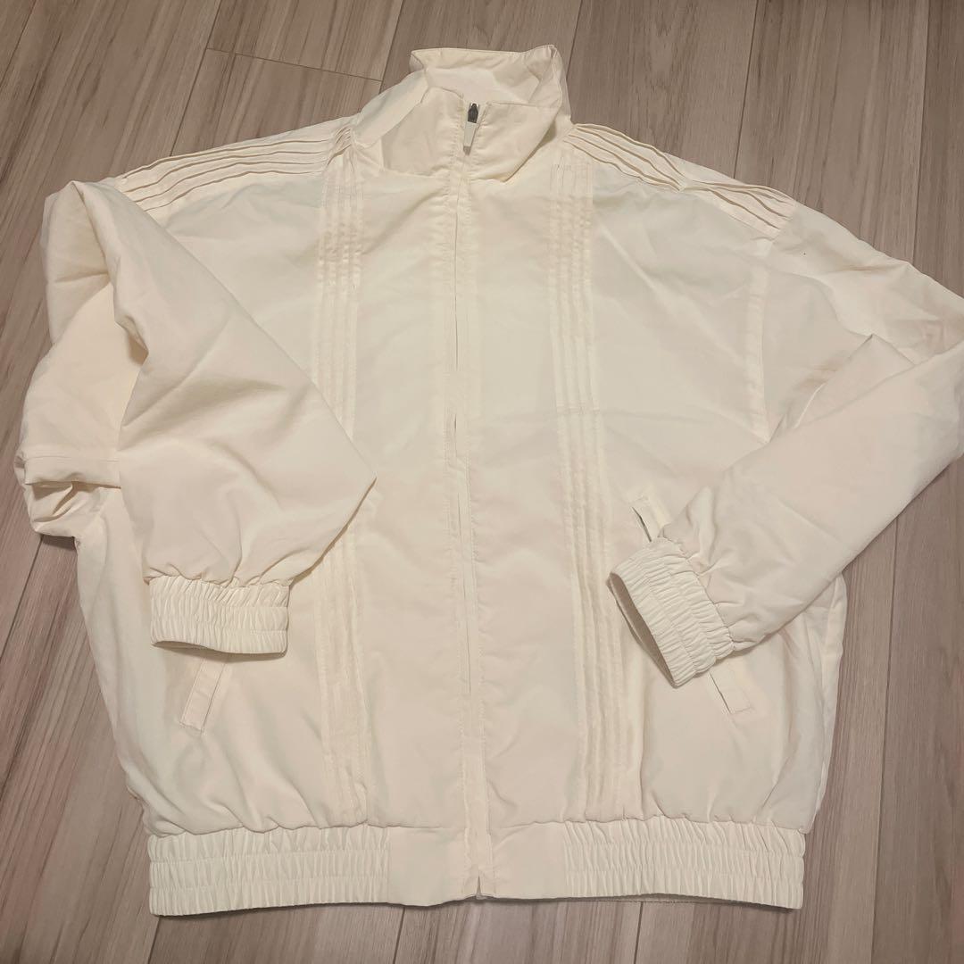 tostalgic ウィンドブレーカー ホワイトイエロー