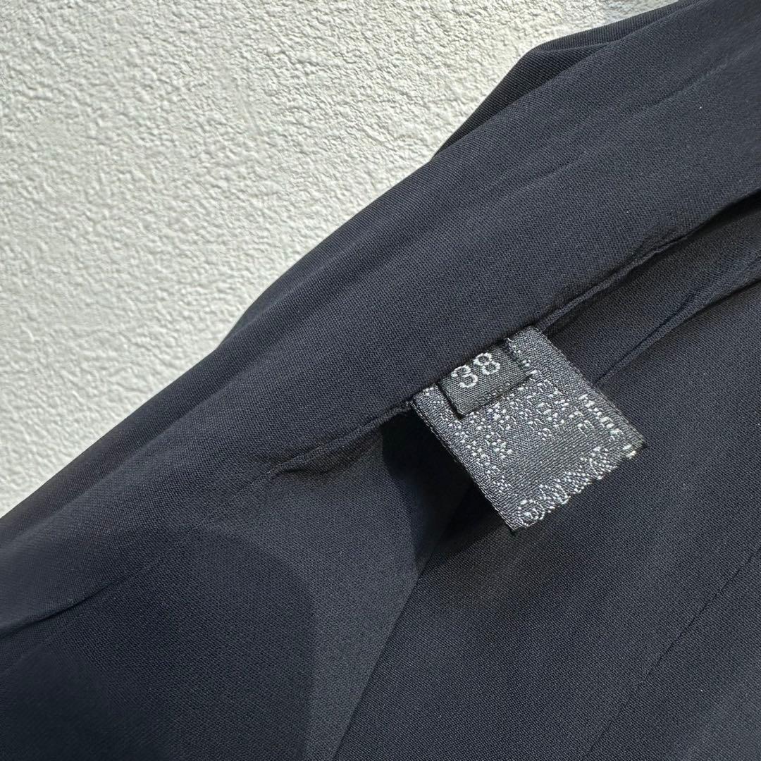 希少 PRADA MILANO 上質 ステッチ 変形 デザイン ジャケット 38