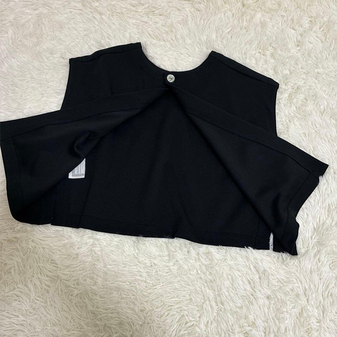 23AW✨BEARDSLEY ムーンライクショートベストジレ　訳あり美品