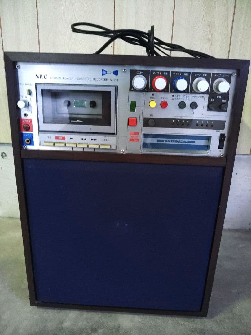 NEC 8トラックプレーヤー W-210