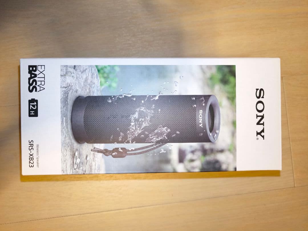 【新品未使用】SONY SRS-XB23 ブラック ワイヤレススピーカー