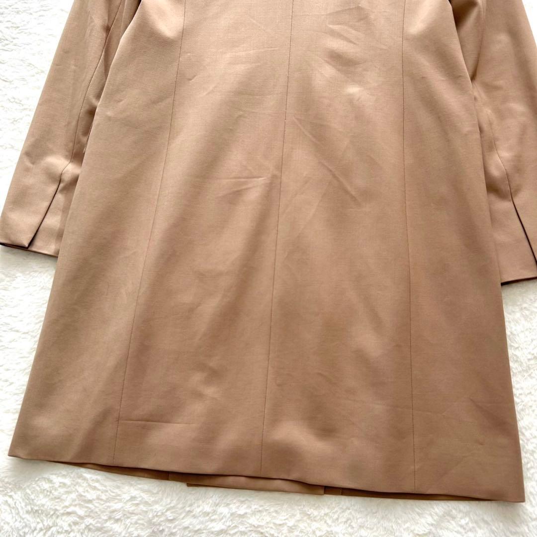 【美品】セオリー ダブルブレスト テーラードロングジャケット サイズ6