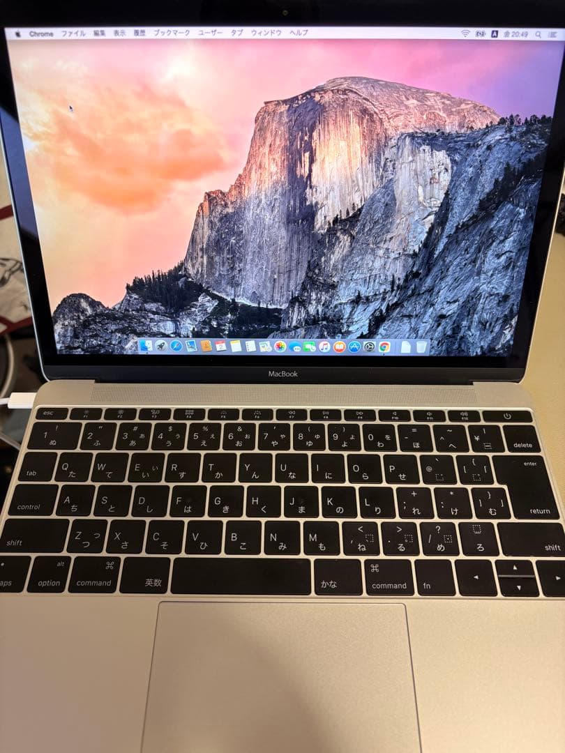 ジャンク MacBook 12インチ Intel Core M A1534