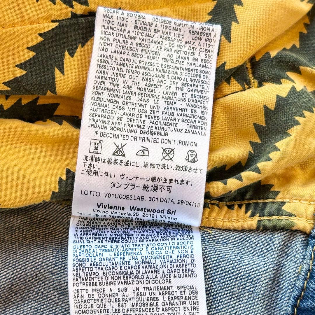 【新品タグ付き超希少✨️VivienneWestwood】 デニム ジャケット