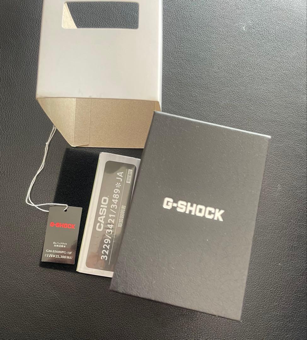 【美品】CASIO G-SHOCK Gショック GM-S5600PG-1JF