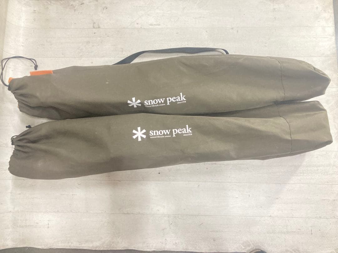 スノーピーク peak ローチェア カーキ 2脚セット