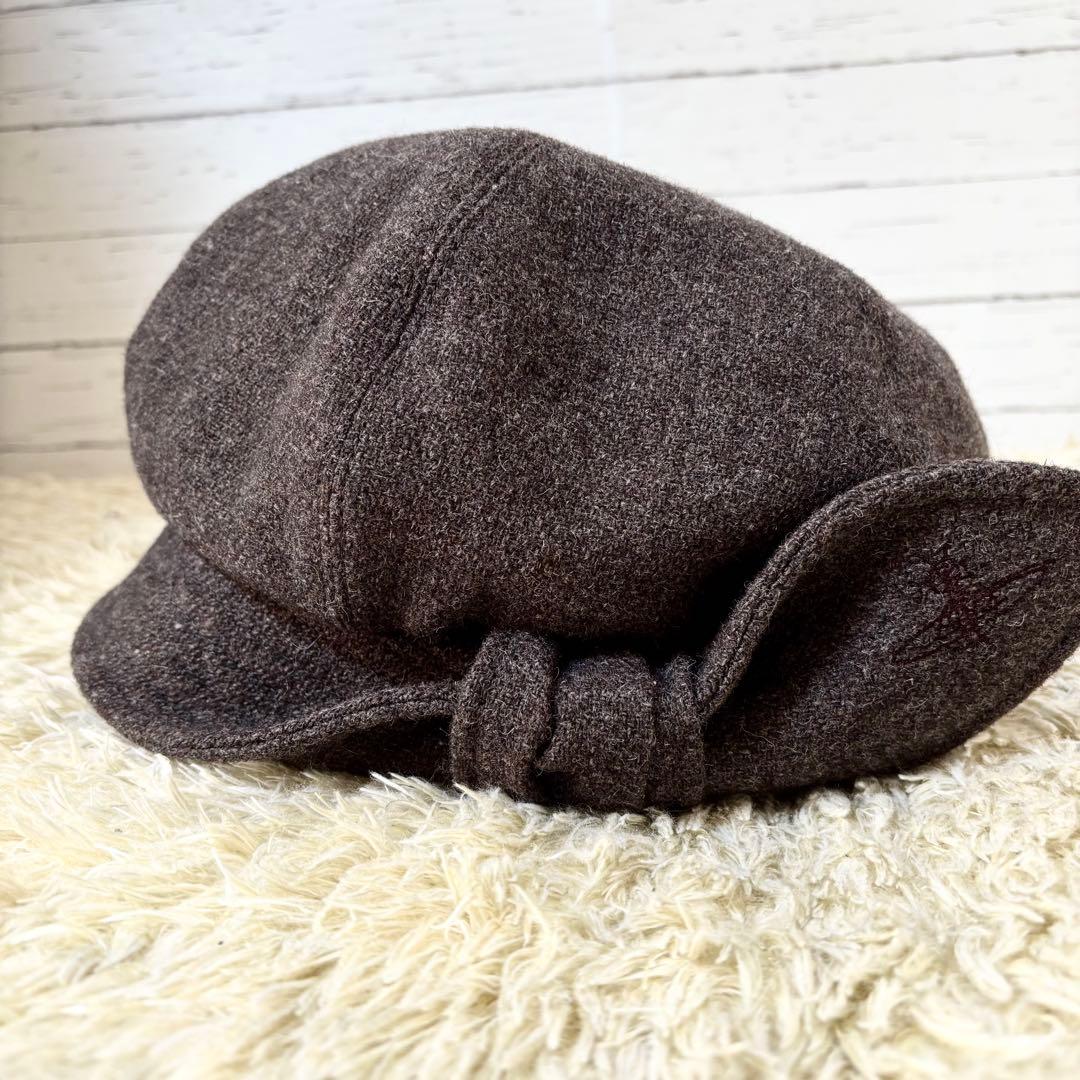 希少品✨ヴィヴィアンウエストウッド キャスケット キャップ オーブ ロゴ 刺繍